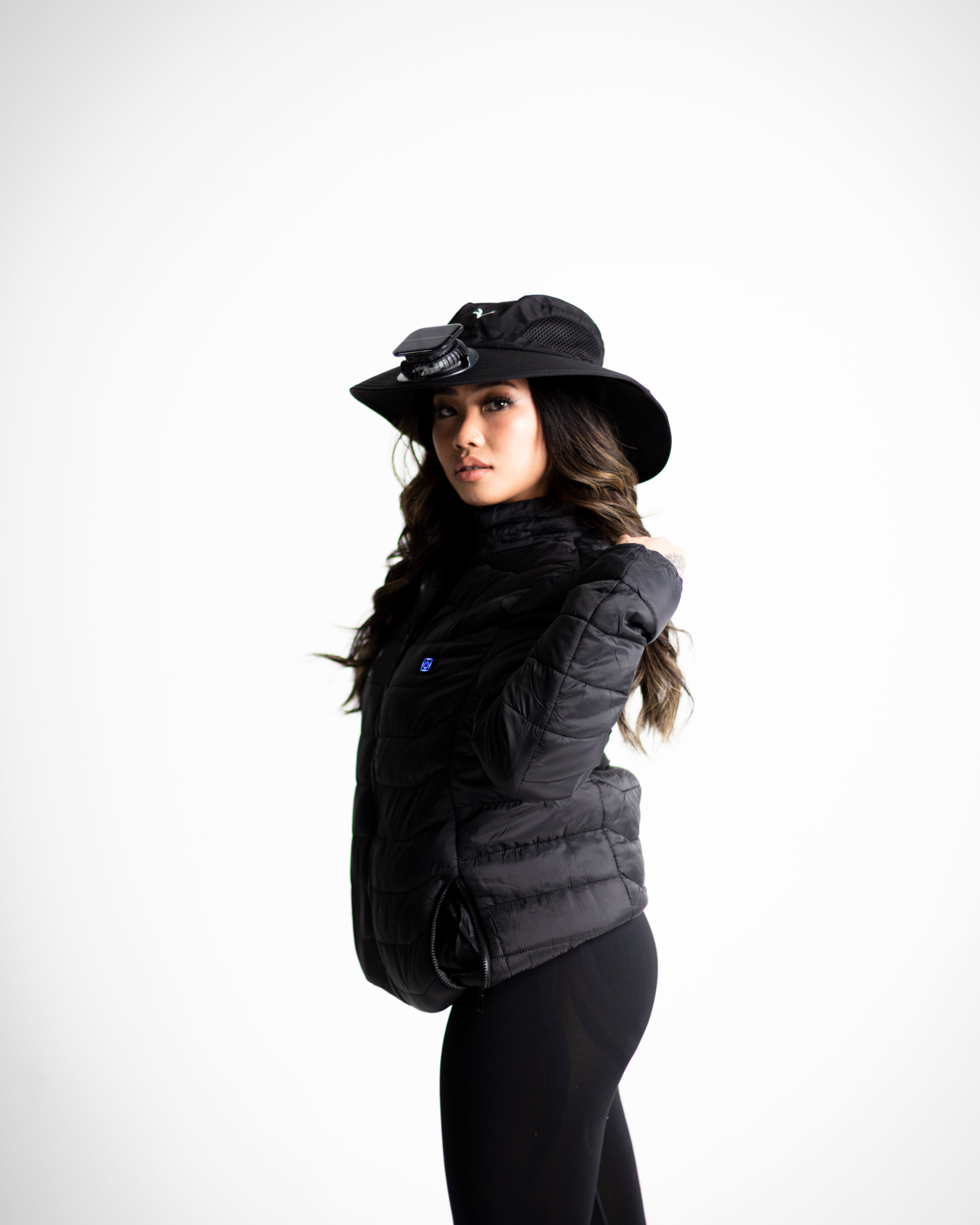 Solar Fan Bucket Hat